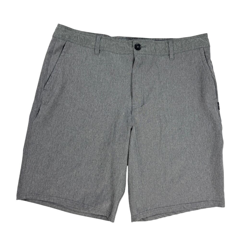 O’Neill Gray Hybrid Board Shorts Stretch Swim Casual Men's Size 38